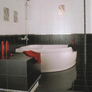 Строгость минимализма ванной комнаты