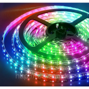 Светодиодная лента - это мощный инструмент дизайнеров и проектировщиков, а также тех, кто хочет добавить изыска в свой интерьер, визуально расширить пространство, скрыть от глаз источник света, оставив лишь равномерное свечение.    7500  Самовывоз    от 3000 до 10000 тенге  шт  Светодиодная лента RGB  Интерьерное освещение. Торшеры, светильники, споты. Realcom ТОО