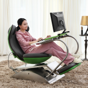 Дизайнерская оригинальная форма кресла для комфортной и удобной работы за ноутбуком. Galaxy Frog оснащается, — подогрев спины и вибромассажер. дополнительные  аксесcуары:  полка для системного блока компьютера и держатель для монитора.  Компьютерное массажное кресло GALAXY FROG  Китай    320000  Доставка входит в цену  комплект  Элитная мебель MEDICAL-GROUP ИП