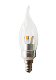Лучшее  5Вт, Е14, 4500К  Светодиодная лампа ТМ Etalin Е14 5Вт 4500К свеча на ветру  Etalin Lighting Group  1800  шт.  Art Light Ltd ТОО