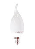 Лучшее  4Вт, Е14, 3000К  Светодиодная лампа ТМ Etalin Е14 4Вт 3000К свеча на ветру матовая  Etalin Lighting Group  850  шт.  Art Light Ltd ТОО