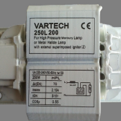 ПРА для ДРЛ предназначены для эксплуатации с газоразрядными лампами высокого давления соответствующих стандартных мощностей 125, 250; 400; 700; 1000 Вт.  дроссель  другое  Дроссель ( балласт ) для ламп ДРЛ/МГЛ 250 Вт  2330  шт  VarTech Electro ТОО