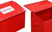 Ящик для песка изготовлен из металлического листа толщиной  Россия  10500  шт  Пожарный ящик  Средства пожаротушения: огнетушители, пожарные щиты и шкафы, противопожарный инвентарь Огнезащита-1 ТОО