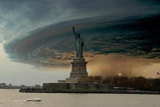 Нью-Йорк. Ураган Сэнди.