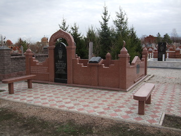 Мусульманские гранитные памятники на могилу