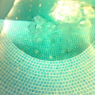 Отделка бассейна мозаикой