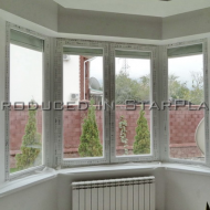 Белые пластиковые окна Rehau