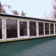 Белые Rehau Sib Design 70 мм