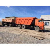 Услуги по аренде прицепа.  Услуги а/м Камазов с прицепом и без. По городу и области. 
Работаем за наличный и без наличный расчет!  камаз с прицепом  6000  час  цена договорная  Бауыржан ИП