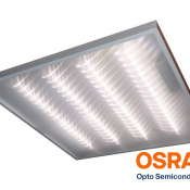 - Светодиоды Osram DURIS E5 
- Световой поток модуля — 4300 lm 
- Количество светодиодов – 80 шт 
- Мощность — 43 W 
- PF > 0,97 
- размер 595*595*40мм 
- рассеиватель NovattroPrism 
Гарантия 3 года.  - Мощность — 43 W  Светильники  Россия  13700  шт  \