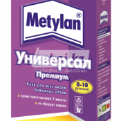 Metylan Универсал.  8-10  Metylan Универсал  930  Стоимость доставки, при заказе меньше 10 000 тг., состовляет 1 000 тг.  рулон  Европа  При заказе свыше 10 000 тг. доставка бесплатная  Клей для обоев, обойный клей. Клеи для бумажных, виниловых обоев и обоев на флизелиновой основе. \