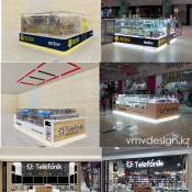 Разработка и изготовление торговых островков и оборудования  Более 13 лет опыта, 350+ успешно реализованных проектов, международные награды и десятки положительных отзывов.

Работаем в Алматы, по всему Казахстану и за его пределами – дистанционно и с выездами любой продолжительности.  1000  м.кв.  Разработка и изготовление торговых островков и оборудования  Дизайнеры интерьера, услуги дизайнеров VMVdesign ИП