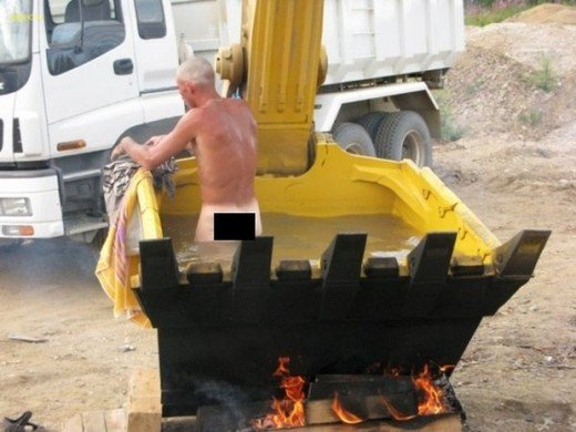 Рабочая сауна)