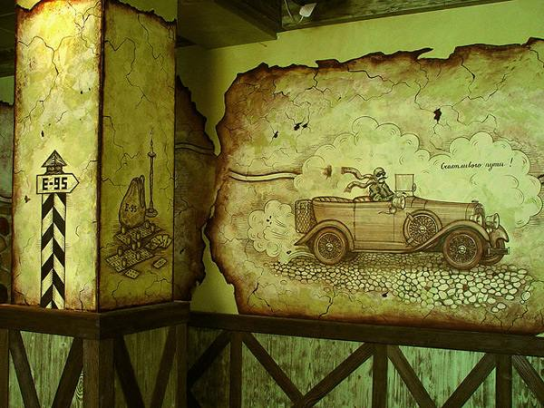 Декоративная штукатурка и роспись Декоративная штукатурка и роспись